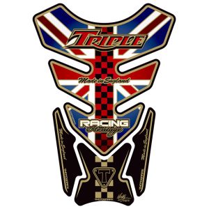 モトグラフィックス MOTOGRAFIX モトグラフィックス MT-TT011UJ タンクパッド UNION JACK TRIUMPH QUADPAD