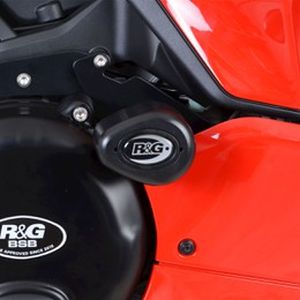 R&G アールアンドジー R&G RG-CP0485BL エアロクラッシュプロテクター ブラック DUCATI Panigale V2 20-