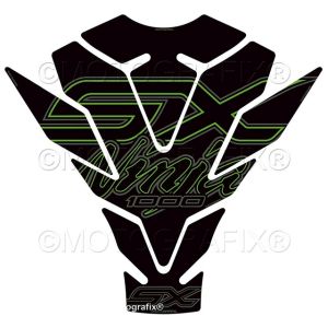 モトグラフィックス MOTOGRAFIX モトグラフィックス MT-TK027KG タンクパッド BLK/GRY/GRN Ninja1000SX 20-21