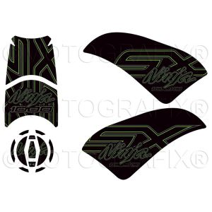 モトグラフィックス MOTOGRAFIX モトグラフィックス MT-KK023KG KNEE BODY PAD Ninja1000SX(20-22)