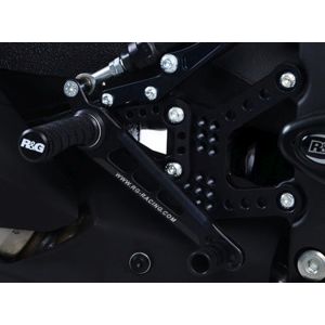 R&G アールアンドジー R&G RG-RSET36BK 可変レーシングステップキット ブラック ZX-6R 19-