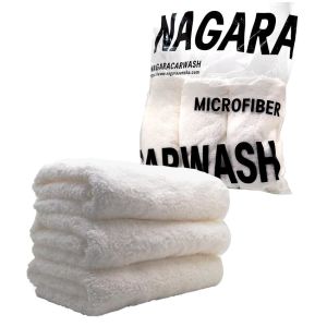 NAGARA ながら洗車 白モフマイクロファイバークロス 3枚セット NAGARA