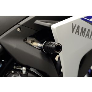 ストライカー ストライカー SS-GS123A-F1 ガードスライダー 黒ジュラコン YZF-R25/ABS/R3