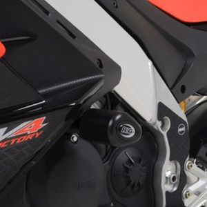 R&G アールアンドジー R&G RG-CP0531BL エアロクラッシュプロテクター ブラック APRILIA RSV4/FACTORY 21-