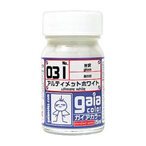 ガイアノーツ ガイアノーツ 33031 基本カラー 031 アルティメットホワイト 15ml