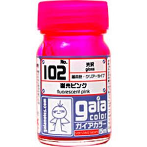 ガイアノーツ ガイアノーツ 33102 蛍光カラー 102 蛍光ピンク 15ml