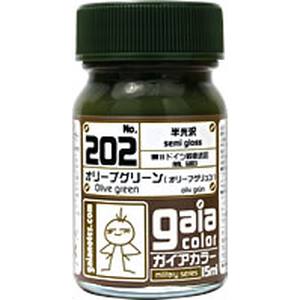 ガイアノーツ ガイアノーツ 33202 ミリタリーカラー 202 オリーブグリーン 15ml