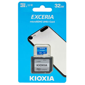 キオクシア Kioxia 海外パッケージ キオクシア マイクロSDHC 32GB