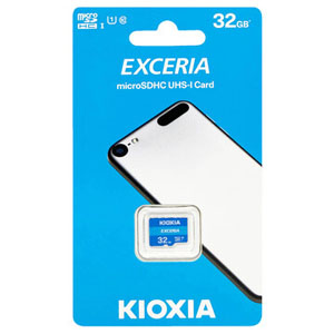 キオクシア Kioxia 海外パッケージ キオクシア マイクロSDHC 32GB 