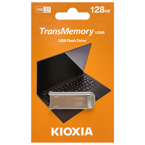 キオクシア Kioxia 海外パッケージ キオクシア USBメモリ 128GB LU366S128GG4 USB3.0
