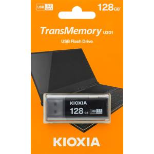 キオクシア Kioxia 海外パッケージ キオクシア USBメモリ 128GB LU301K128GG4 USB3.2 Gen1対応
