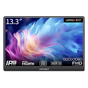 ジャパンネクスト JAPANNEXT JAPANNEXT JN-MD-IPS1332FHDR モバイルモニター 13.3インチ