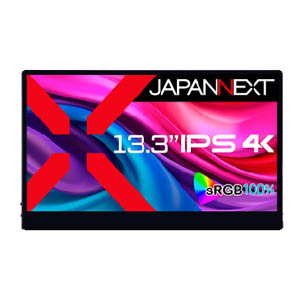 ジャパンネクスト JAPANNEXT JAPANNEXT JN-MD-IPS133UHDR-T モバイルモニター 13.3インチ