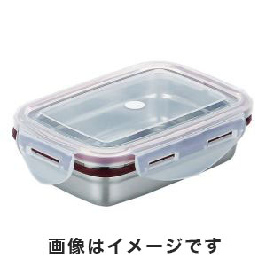 アズワン  AS ONE アズワン ステンレス角型容器 ロックタイプ 350mL 3-8850-01 3