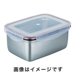 アズワン  AS ONE アズワン ステンレス角型容器 ロックタイプ 2600mL 3-8850-08 8