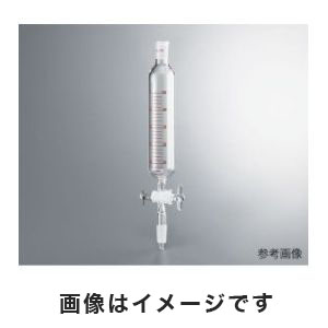 アズワン  AS ONE アズワン 円筒分液ロート ガラスコック 60mL 4-477-01