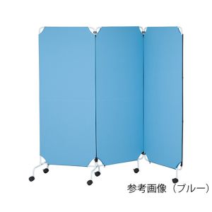 ナビス アズワン AS ONE アズワン ナビス 連結パーテーション 基本体B 3連 2100×400×1800mm ブルー 7-9777-02