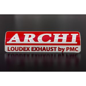 ピーエムシー PMC PMC 189-2091 ARCHI サイレンサーエンブレム ARCHI ピーエムシー