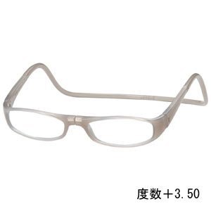 オーケー光学 OHKEI オーケー光学 クリック ユーロ アイスバーグ 度数+3.50 老眼鏡 CliC Euro