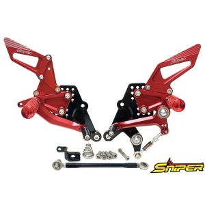 スナイパー SNIPER スナイパー SP0096R バックステップ レッド CBR250RR MC51