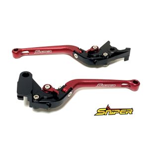 スナイパー SNIPER スナイパー SP0101R クラッチレバー＆ブレーキレバーセット 赤 NINJA ZX-25R