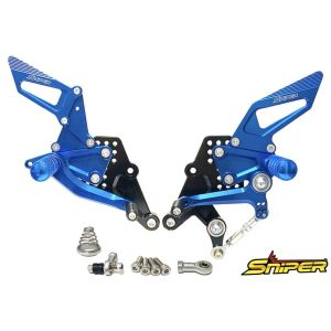 スナイパー SNIPER スナイパー SP0114BL バックステップ ブルー CBR250RR MC51 20-クイックシフター装着車