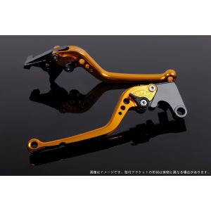 スピードラ SSK SPEEDRA スピードラ KA0406978-BK アジャストレバー スタンダード ロング ゴールド/ブラック NINJA1000 17-18/Z900RS