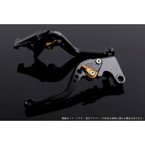 スピードラ SSK SPEEDRA スピードラ KA0406983-GD アジャストレバー スタンダード ショート ブラック/ゴールド NINJA1000 17-18/Z900RS