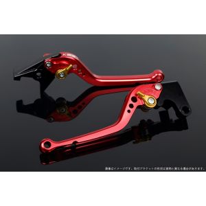 スピードラ SSK SPEEDRA スピードラ HO0406658-GD アジャストレバー スタンダード ロング レッド/ゴールド CB650/CBR RC83 NC750S/X RC88/RC90