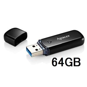 Apacer Apacer USBメモリ AP64GAH355B-1 USB 3.2 Gen 1 64GB