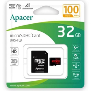 アペイサー Apacer Apacer AP32GMCSH10UB-R microSDHC 32GB UHS-1 V10 A1 R=100MB マイクロSD メーカー保証5年