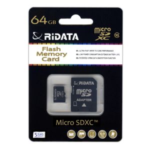 ライデータ RIDATA RIDATA microSDXC 64GB CLASS10