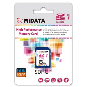 ライデータ RIDATA RIDATA SDHC 8GB CLASS10 UHSI