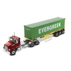 国際貿易 国際貿易 71049 DIECAST MASTERS 1/50 ウエスタンスター 4700 SB タンデム Mレッド 40 Dry EverGreen