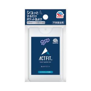 アース製薬 EARTH アース サラテクト ACTFIT カードタイプ 18ml