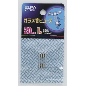 朝日電器 エルパ ELPA エルパ MF-2010H ガラス管ヒューズ20MM ELPA 朝日電器