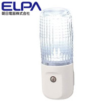 朝日電器 エルパ ELPA エルパ PM-L100 W LEDナイトライト ELPA 朝日電器