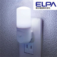 朝日電器 エルパ ELPA エルパ PM-LSW1 W LEDスイッチ付ライト ELPA 朝日電器