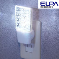 朝日電器 エルパ ELPA エルパ PM-L112 W LEDセンサー付ライト ELPA 朝日電器