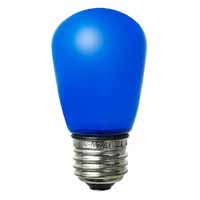 朝日電器 エルパ ELPA エルパ LDS1B-G-GWP902 LED装飾電球 サイン球形 1.4W E26 ブルー E26口金 防水設計 ELPA 朝日電器