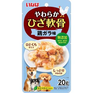 いなばペットフード いなばペットフード やわらか ひざ軟骨 鶏ガラ味 20g