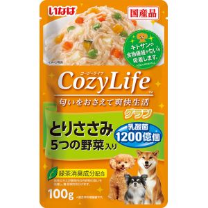 いなばペットフード いなば CozyLifeグラン とりささみ 5つの野菜入り 100g 323760