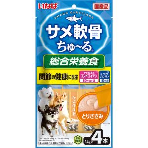 いなばペットフード いなば サメ軟骨 ちゅ～る とりささみ 14g×4本