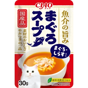 いなばペットフード いなば 魚介の旨み まぐろスープ まぐろ しらす入り 30g