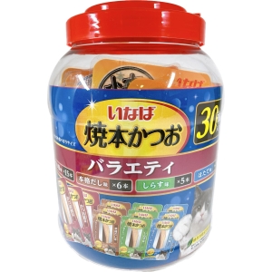 いなばペットフード いなば 焼本かつお バラエティ 30本入り