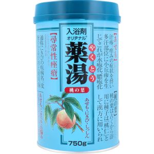 オリヂナル オリヂナル 薬湯 入浴剤 桃の葉 750g