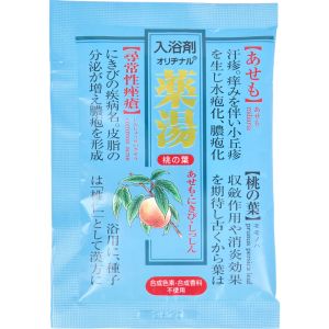 オリヂナル オリヂナル 薬湯 入浴剤 桃の葉 30g