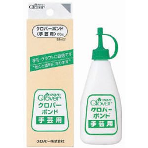 クロバー Clover クロバー ボンド 手芸用 60g入り 58-401