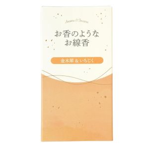 カメヤマ カメヤマ お香のようなお線香 金木犀&イチジク 約50g