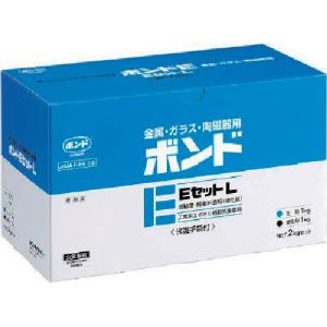 コニシ KONISHI コニシ BE-2L ボンドEセットL 2kgセット 箱低粘度 L 45027 L